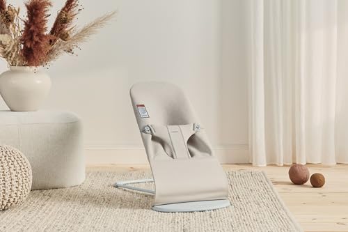 New BabyBjörn Bouncer Bliss, 3D Jersey (Light Beige)