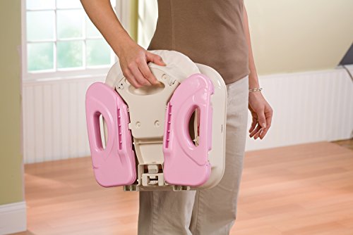 New Summer Infant Deluxe Comfort Folding Booster Seat (Pink)