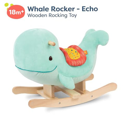 New B. toys- Whale Rocker - Echo- Whale Rocking Toy