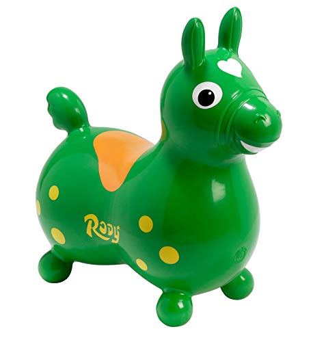 New Gymnic Rody Bounce Horse Green