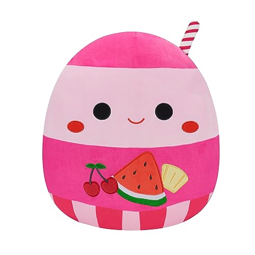 New Squishmallows Original 14-Inch Jans Fruit Punch Juice Pouch