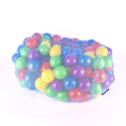 Sunny Days Entertainment 200 Ball Pit Balls for Kids – Plastic Ball Refill Pack for Kids | Phthalate and BPA Free Non-Toxic Plastic Ball Pack | Reusable Storage Bag with Zipper