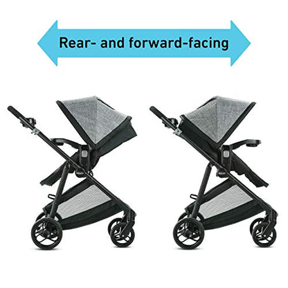 New Graco, Modes Element Travel System Includes Baby Stroller with Reversible Seat (Canter) (Not in original box)