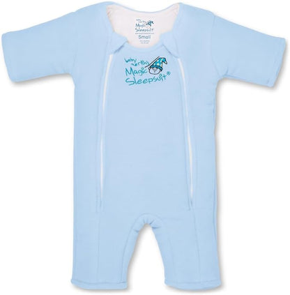 New Baby Merlin Sleepsuit Size Large 6-9 Months (Blue)