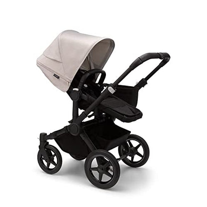 New Bugaboo Donkey 5 Mono Complete Stroller - Midnight Black/Misty White