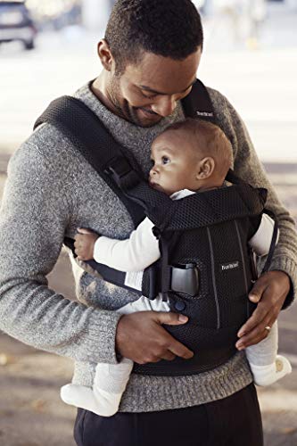 New BabyBjörn New Baby Carrier One Air (Mesh - Black)