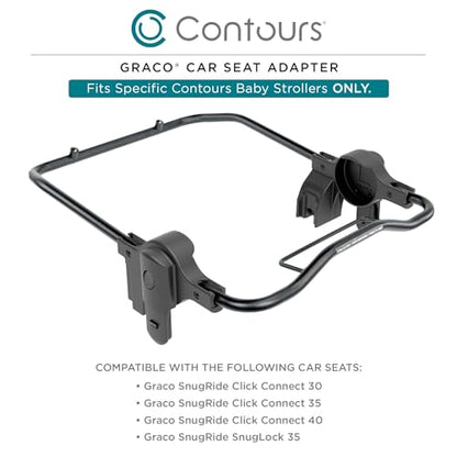 Contours Car Seat Adapter (Black)