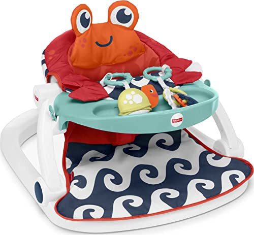 New Fisher-Price Portable Baby Chair Sit-Me-Up Floor Seat With Snack Tray