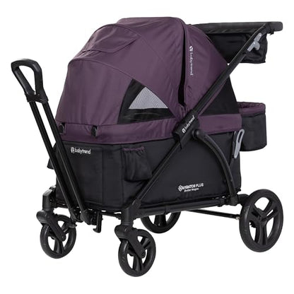 New Baby Trend Navigator Plus 2-in-1 Stroller Wagon (Dash Plum)