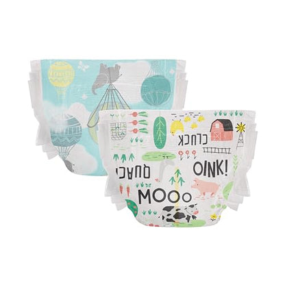 New The Honest Company Clean Conscious Diapers (Size 1 (8-14 lbs), 78 Count)