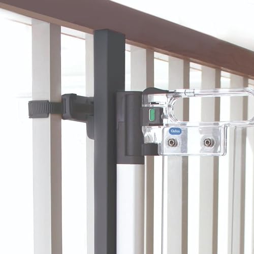 Qdos Safety Universal Stair Mounting Adapter for All Baby Gates (Slate)