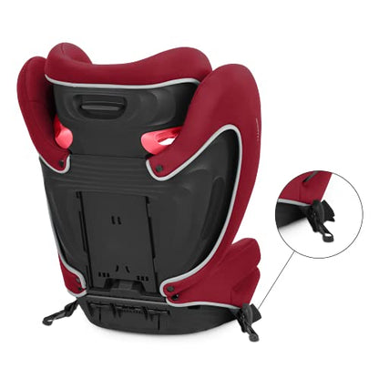 New CYBEX Solution B-Fix High Back Booster Seat (Dynamic Red)