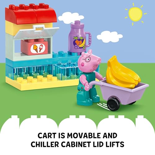 New LEGO DUPLO Peppa Pig Supermarket Toy Creative Building Set 10434