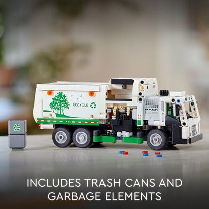 New LEGO Technic Mack LR Electric Garbage Truck Toy 42167