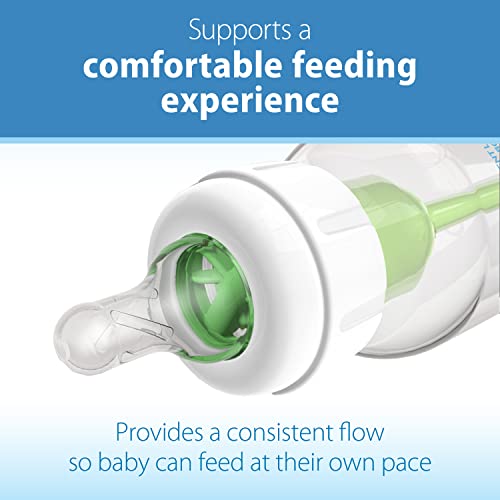 New Dr. Brown’s Natural Flow Preemie Flow Narrow Baby Bottle Silicone Nipple | 6 Count (Pack of 1)