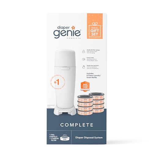 New Diaper Genie Registry Gift Set Includes Diaper Genie Complete Di