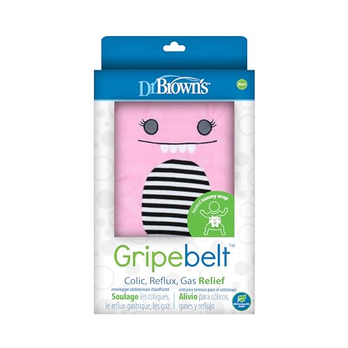 New Dr. Brown's Gripebelt for Colic Relief (Pink Monster)