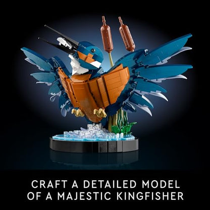 New LEGO Icons Kingfisher Bird Model 10331