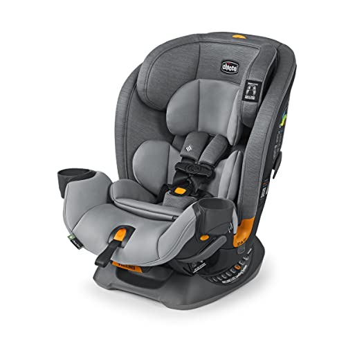 New Chicco OneFit™ ClearTex® Slim All-in-One Car Seat (Drift/Grey)
