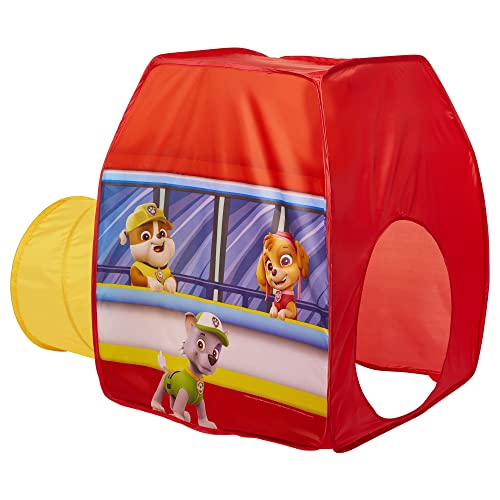 New Paw Patrol Kids Tent Pop Up Play Tent with Tunnel