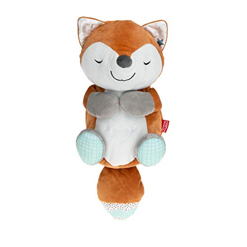 New Nuby Lifelike Animated Sleeping Fox