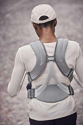 New BabyBjorn Baby Carrier Free in 3D Mesh - Gray