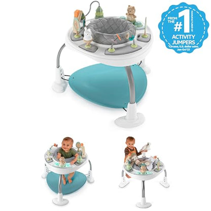 Ingenuity Spring & Sprout 2-in-1 Baby Activity Center (First Forest)