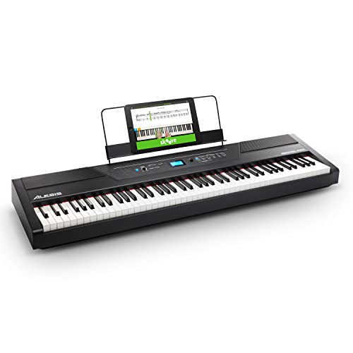 New Alesis Recital Pro - 88 Key Digital Piano Keyboard (Black)