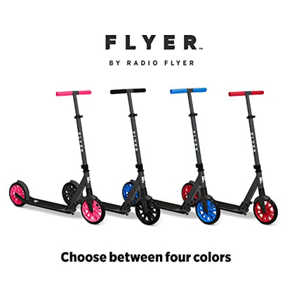 New Flyer Kickstart Max, Radio Flyer Kick Scooter (Red)