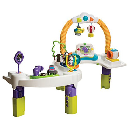 New Evenflo ExerSaucer Triple Fun+ World Explorer Bouncing Activity Saucer