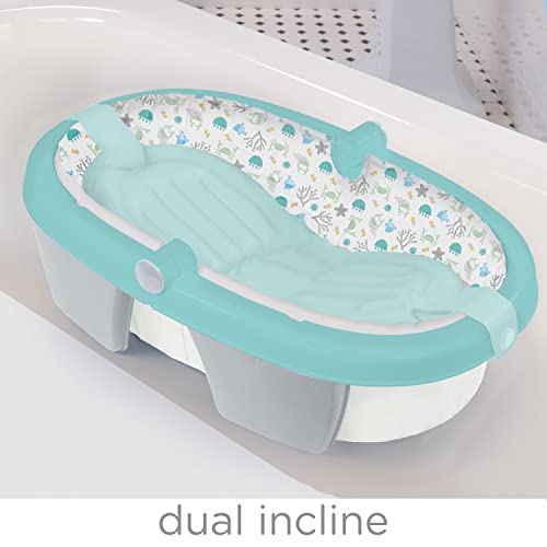 New Summer Infant Foldaway Baby Bath (Under The Sea)