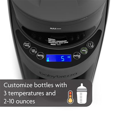 New Baby Brezza Pro Advanced Formula Dispenser Machine (Charcoal)