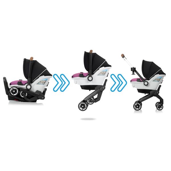 New Evenflo Gold Shyft Stroller, Opal Pink