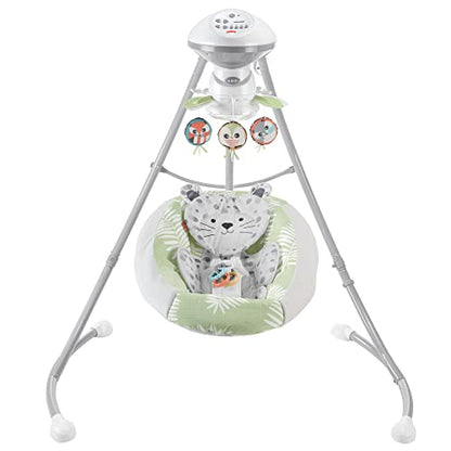 New Fisher-Price Snow Leopard Baby Swing