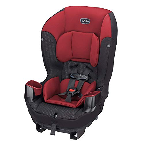 New Evenflo Sonus 65 Convertible Car Seat (Rocco Red)