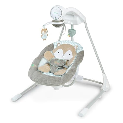 Ingenuity InLighten 5-Speed Baby Swing (Kitt Fox)