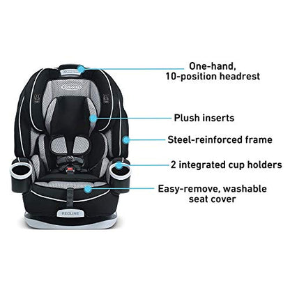 New Graco 4Ever 4-in-1 Convertible Car Seat (Matrix)