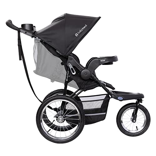 New baby Trend Expedition® Jogger Travel System with EZ-Lift™ Infant Car Seat (Dash Black)