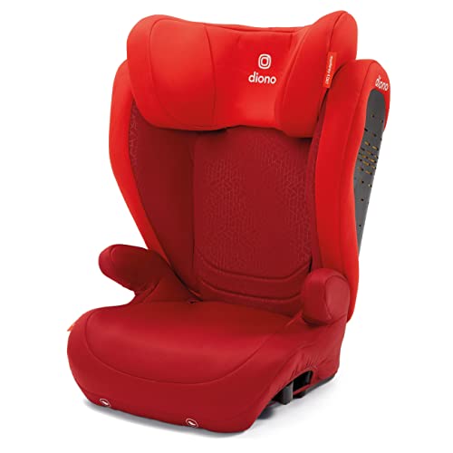 New Diono Monterey 4DXT Latch, 2-in-1 High Back Booster Car Seat (Red)