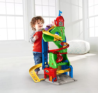 New Fisher-Price Little People Toddler Toy Sit ‘n Stand Skyway Race Track Playset