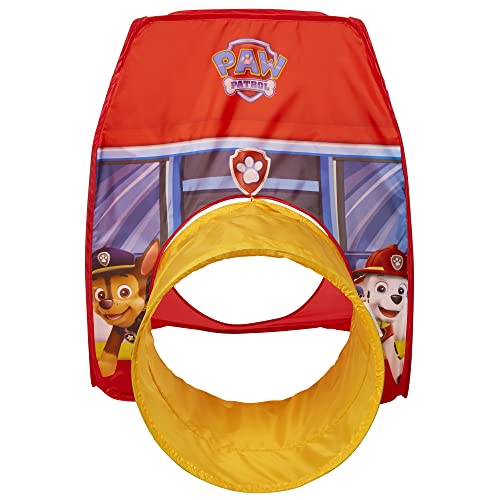 New Paw Patrol Kids Tent Pop Up Play Tent with Tunnel