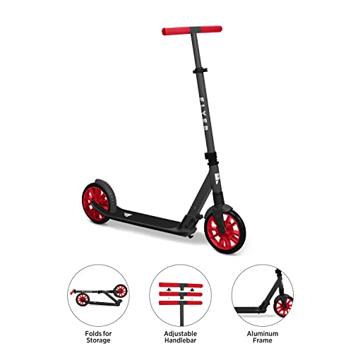 New Flyer Kickstart Max, Radio Flyer Kick Scooter (Red)