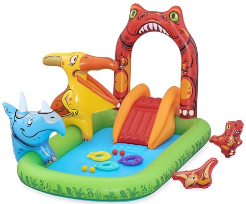 New Bestway H2OGO! Jurassic Splash Kids Inflatable Water Play Center