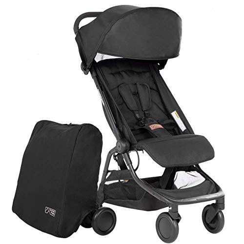 New Mountain Buggy Nano V3 Stroller 2022 (Black)