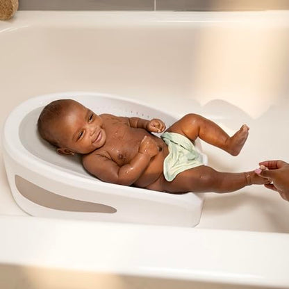 Ingenuity: ity by Ingenuity Easy Rinse Bather Baby Bath Seat, Non-Slip Soft Support, 0-6 Months, Up to 20 lbs