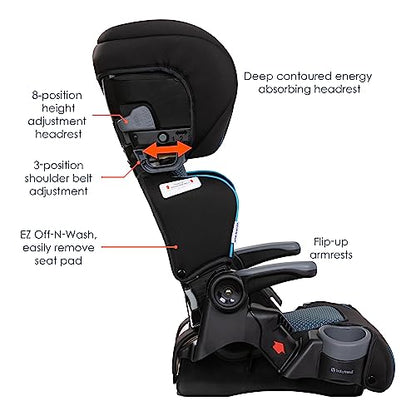 New Baby Trend Protect 2-in-1 Folding Booster Seat (Aqua Tech)