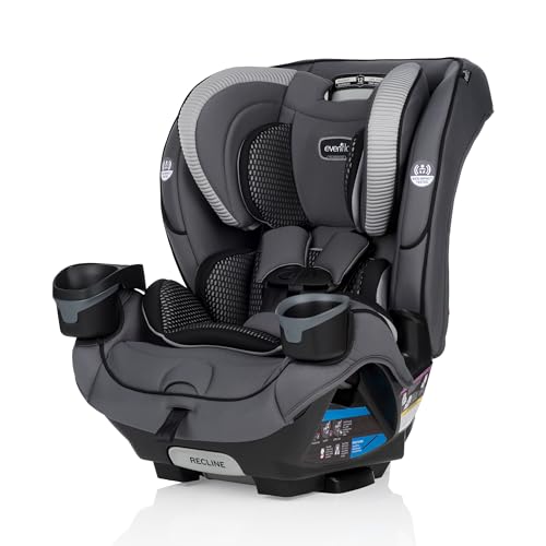 New Evenflo EveryFit 3-in-1/All4One Convertible Car Seat (Winston Gray)