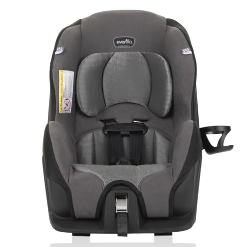 New Evenflo Tribute LX 2-in-1 Lightweight Convertible Car Seat, Travel Friendly (Neptune Blue)