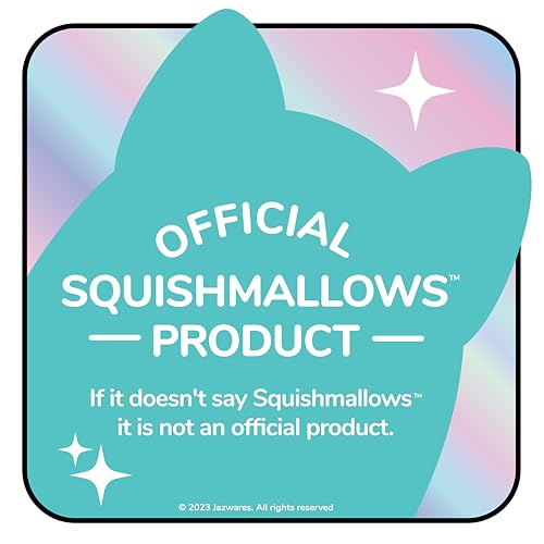 New Squishmallows Original 14 Inch Sachie Grey Striped Whale Shark with White Belly