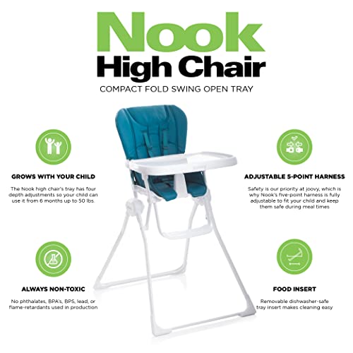 New Joovy Nook High Chair (Turquoise)